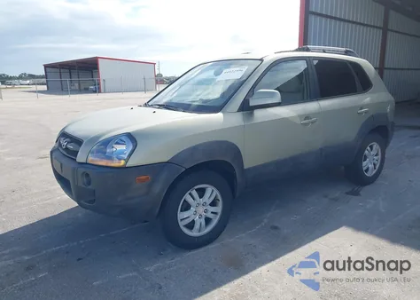 2008 Hyundai Tucson Limited V6/Se из США, поврежденный, VIN KM8JN12D78U890685